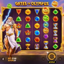 LuckyBlock - Gates of Olympus Slot Game - Divine Multipliers
