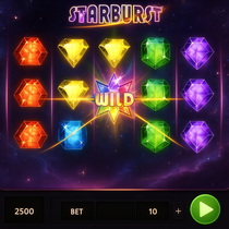 LuckyBlock - Starburst Slot Game - Free Spins and Wild Symbols